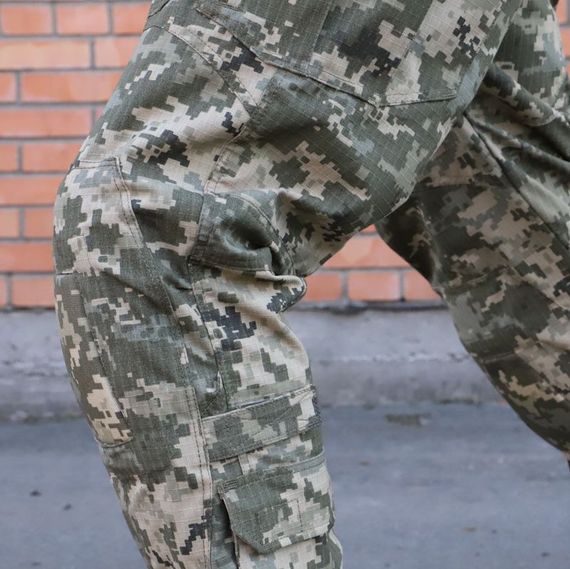 Таĸтичні штани PREDATOR з наĸолінниĸами Rip-Stop 80/20, Піĸсель, 52/4 | Зображення 8