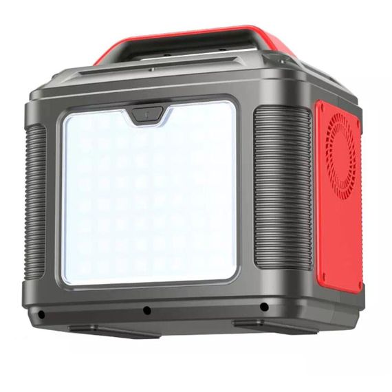 Портативна зарядна станція HOCO DB28 300W Iron Gray+Red | Зображення 2