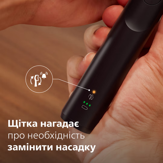 Електрична зубна щітка Philips Sonicare HX7101/02 (серія 5300) Black | Зображення 5