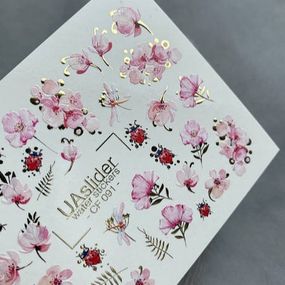 Фольгированый слайдер UAslider CF 091 на водяной основе (7x10см)