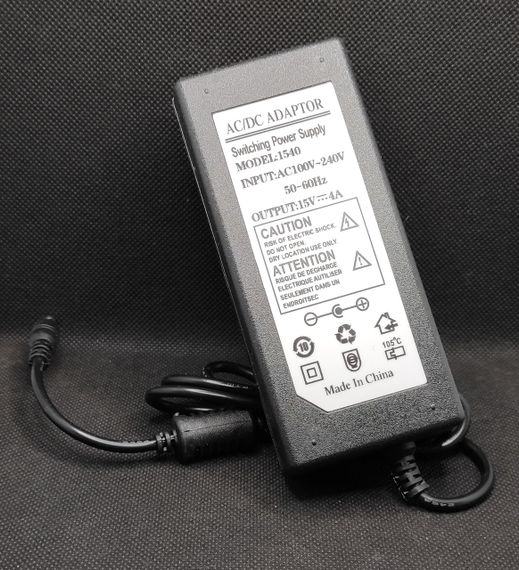 Мережевий блок живлення MastAK 15V 4000mA