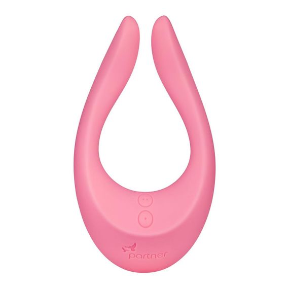 Вібратор для пар Satisfyer Endless Joy Рожевий (3 мотори, 100 комбінацій) | Зображення 4