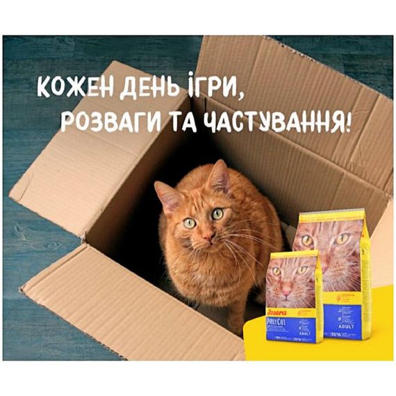 Сухий корм для котів із чутливим травленням Josera DailyCat 10 кг (4032254749806) | Зображення 1