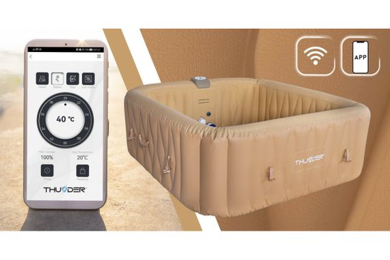 Джакузі-SPA надувне Thunder FRAPPE 6-місне | Зображення 7