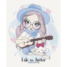 Картина за номерами "Життя прекрасне" 10390-AC 30x40