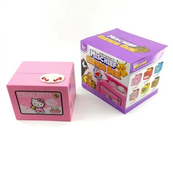 Інтерактивна скарбничка Hello Kitty Piggy Banк рожевий | Зображення 3