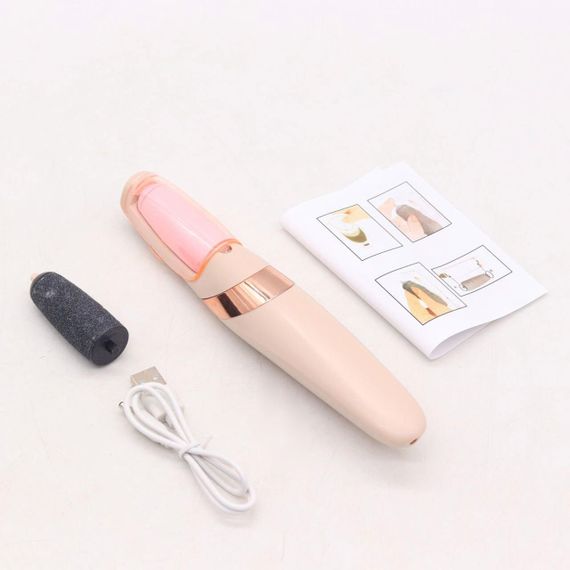 Электрическая пемза для ног, с 2 роликами, Flawless Pedi / Аккумуляторный аппарат для педикюра | Зображення 8