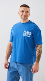 Футболка з принтом чоловіча GENUA G01222-0033 XL Синій shop (2000999418778)