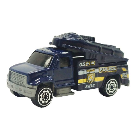 Машинка іграшкова Спецтехніка АвтоПром 7637 масштаб 1:64, металева  Police 05