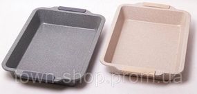 Форма для выпечки Kamille Marble 40.5х27х6см силиконовыми ручками KM-6036A