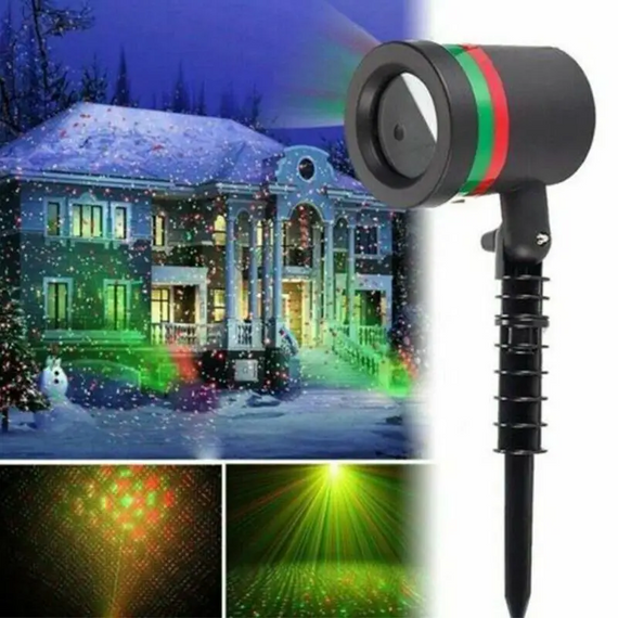 Лазерний зоряний проєктор star shower laser light, Зірковий проєктор для дому та вулиці   знижка