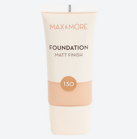 Тональний крем matt finish Max & More 130, 30 ml