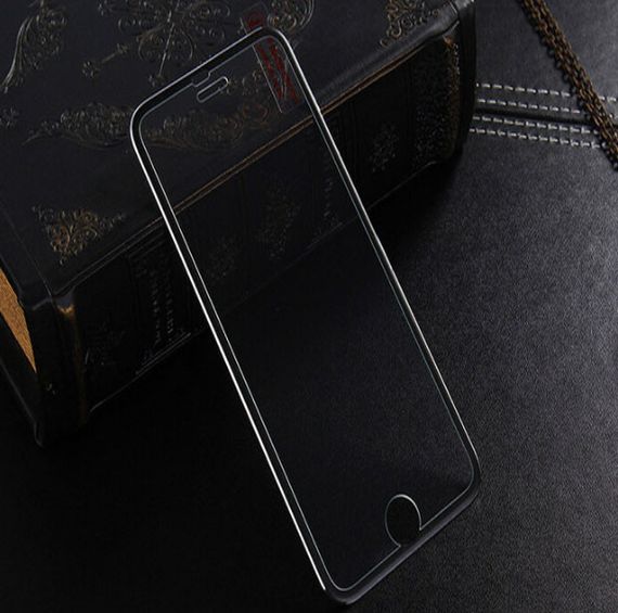 3D Metall захисне скло для iPhone 6 Plus 5.5" - Black | Зображення 4
