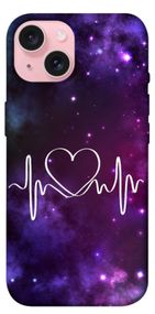 Чохол з картинкою Кардіограма для Apple iPhone 15 (6.1")