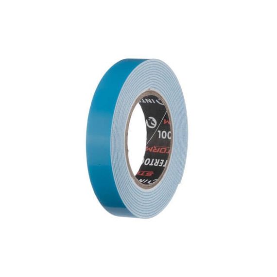 Стрічка клейка двостороння PROF FIX 2 м, 12*1 мм, біла, спінений поліетилен, STORM INTERTOOL KT-0820