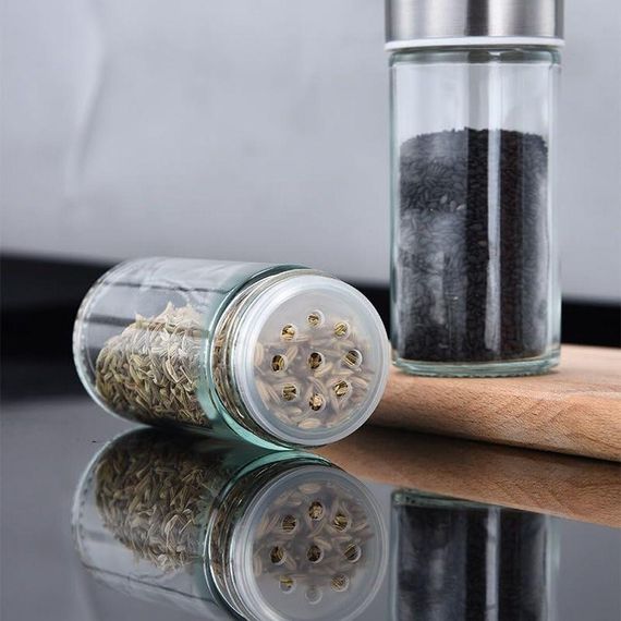 Набір баночок для спецій 16 шт, на підставці / Органайзер для зберігання приправ / Ємності для спецій | Зображення 1