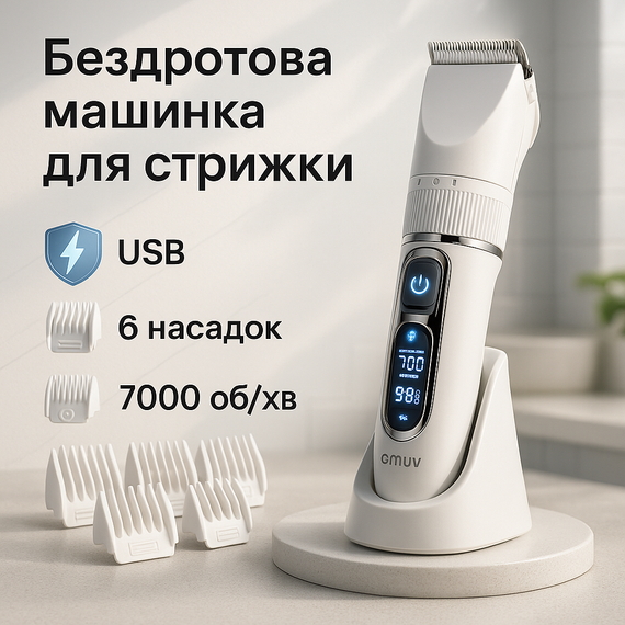 Надійна машинка для стрижки Camry, Машинка-тример для стрижки бездротова, Хороший бездротовий тример EJ-20