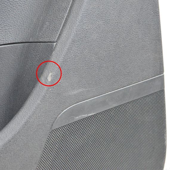 Карта дверей задня ліва Volkswagen Passat B6 2005-2010 Обшивка задніх лівих дверей Фольксваген 3C9867211 | Зображення 1