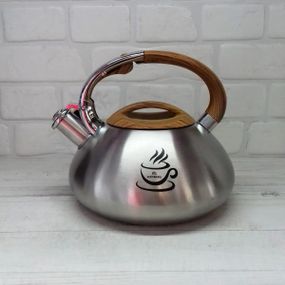 Чайник зі свистком Edenberg EB-3540-Brown 3 л коричневий