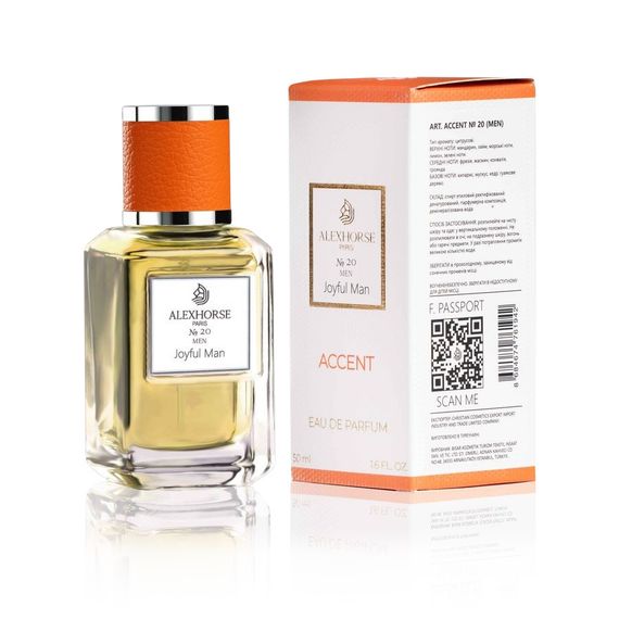 Парфумована вода для чоловіків Alex Horse Joyful Man ACCENT  50 ml AA-020