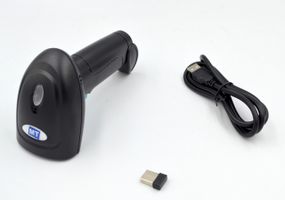 Лазерный сканер штрих-кода беспроводной Mobitehnika MT-U3W чёрный (MT-U3W)