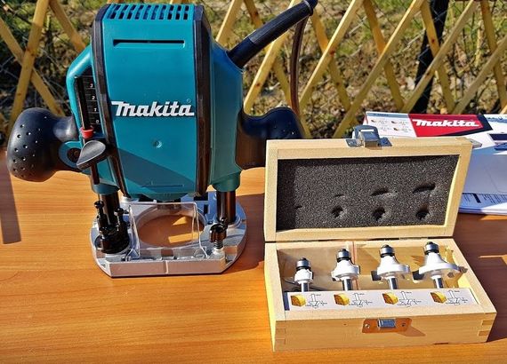 Набір фрез під патрон 8 мм Makita D-53534 (4 шт) | Зображення 2