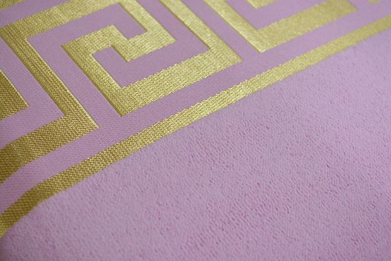 Махрове покривало 200х215см (Піке) Світло-рожеве | Зображення 5