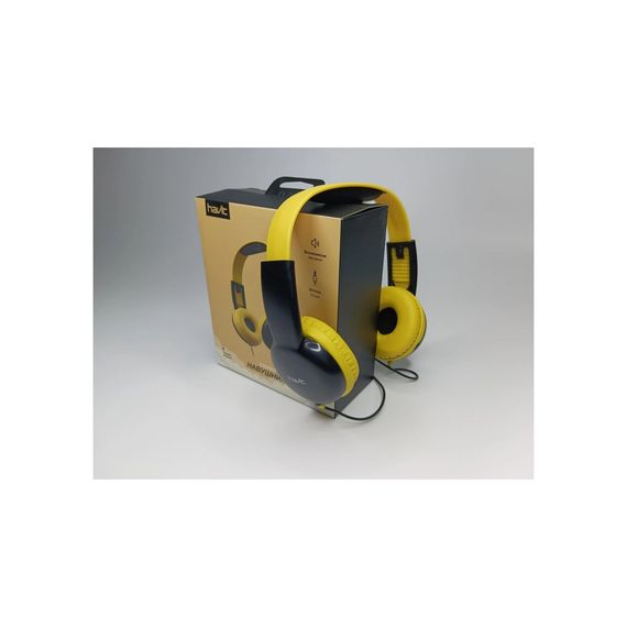 Навушники Havit HV-H211d Yellow/Black (HV-H211d) | Зображення 2