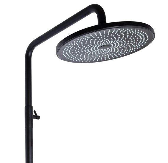 Душова система універсальна Qtap Slavonice Black Matt з виливом QTSLA111BLM45906 | Зображення 7