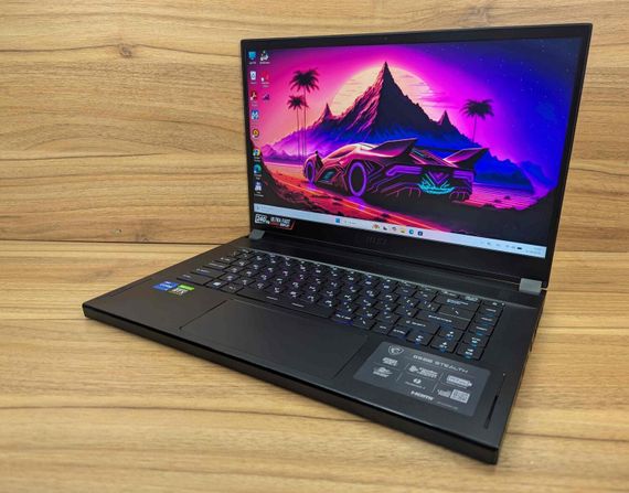 Ігровий ноутбук MSI GS66 Stealth 11UE / 15.6" (1920x1080) IPS / Intel Core i7-11800H (8 (16) ядер по 2.3 - 4.6 GHz) / 16 GB DDR4 / 1000 GB SSD / nVidia GeForce RTX 3060, 6 GB GDDR6, 192-bit / WebCam / Windows 11 б/в + Подарунок Бездротова миша / USB | Зображення 4