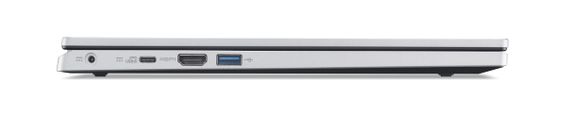 Ноутбук Acer Aspire 3 A315-510P 15.6' FHD, Intel C N100, 4GB, F128GB, UMA, Win11, сріблястий (NX.KDHEU.003) | Зображення 8
