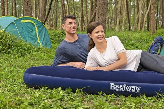 Двомісний надувний матрац 152 х 203 х 22 см, Bestway 67003 | Зображення 6