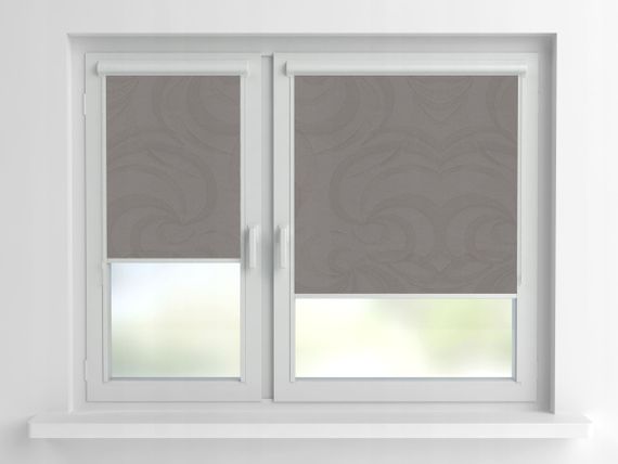 Рулонная штора Rolets Фестиваль 2-704-300 30x170 см закрытого типа Светло-серая