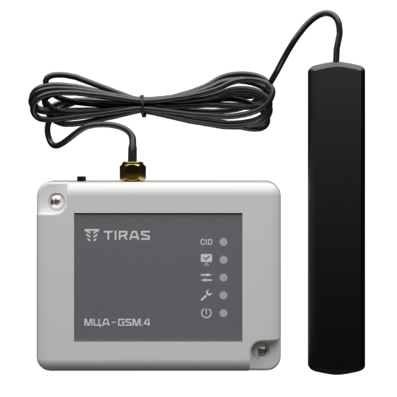 Tiras МЦА-GSM.4 Модуль цифрового GSM-автодозвону Тірас - Дод. пожежні пристрої | Зображення 1