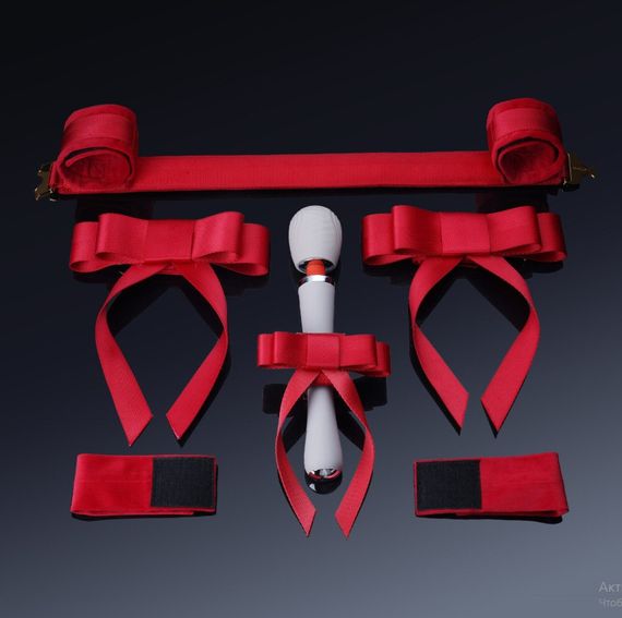 Монтажный аксессуар UPKO для вибратора на распорную планку, красный sexstyle | Зображення 4