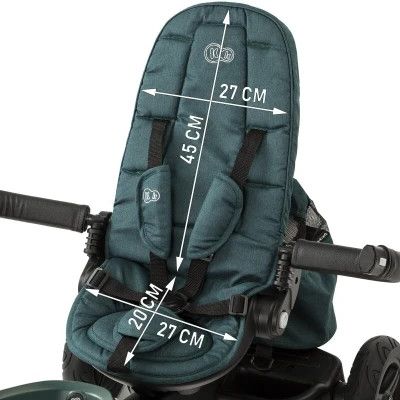 Детский велосипед Kinderkraft Easytwist Midnight Green (KKRETWIGRE0000) (5902533914500) | Зображення 3