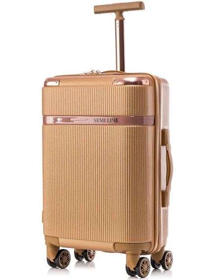 Валіза Semi Line 20" (S) Gold (T5667-2) (DAS302654)