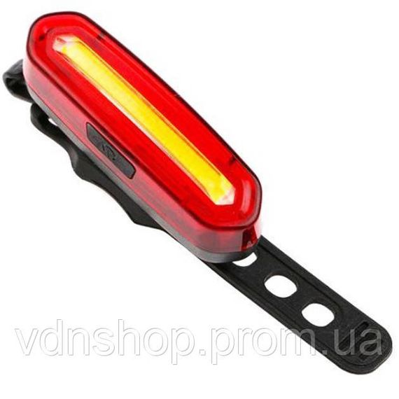 Стоп на велосипед LED USB AQY-096-COB, Задний стоп велосипед, Фонарь и задний свет для велопоездок SX-39 | Зображення 3