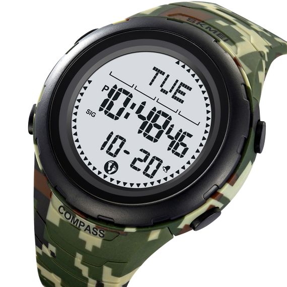 Skmei 2166CMGN Army Green Camouflage | Зображення 2