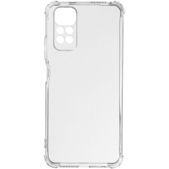 TPU чохол GETMAN Ease logo посилені кути Full Camera для Xiaomi Redmi Note 12 Pro 4G Безбарвний (прозорий)