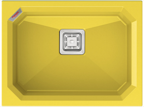Гранітна мийка Fabiano Crystal 61x46 Yellow 8221.301.1489