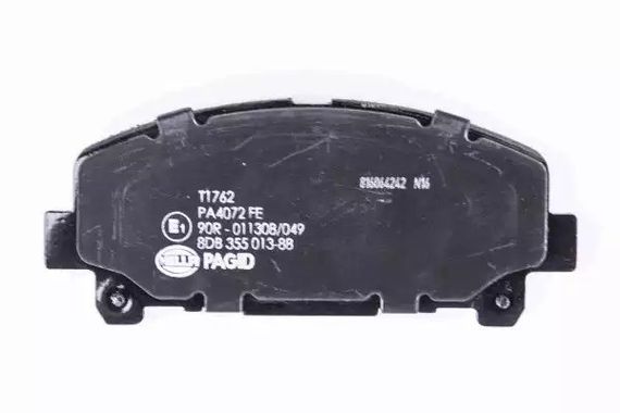 Колодки передні гальмівні Honda Accord VIII 08- (akebono), HELLA PAGID (8DB355013881) | Зображення 4