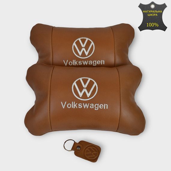 Подушка для голови в авто, Декоративные подушки с логотипом, Универсальная подушка на подголовник авто AJ-54