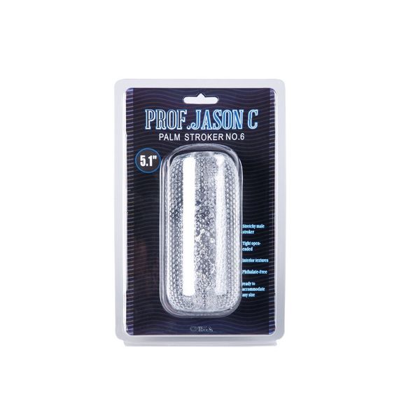 Мастурбатор нереалистичный Chisa Prof.Jason C с отверстием для вибропули, прозрачный sexstyle | Зображення 2