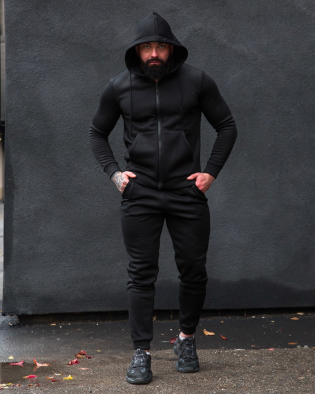 Костюм Петля зимний чёрный S XXL | Зображення 1