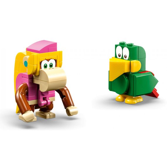 Конструктор LEGO Super Mario Імпровізація в джунглях Діксі Конґ. Додатковий набір (71421) | Зображення 2