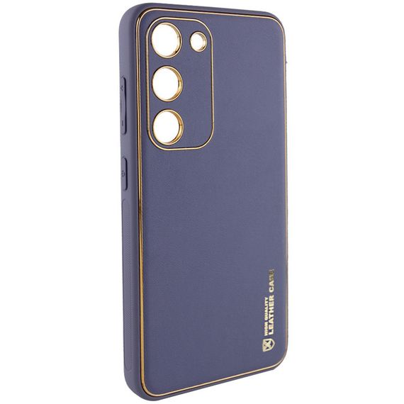 Шкіряний чохол Xshield для Samsung Galaxy S23 Серый / Lavender Gray | Зображення 1