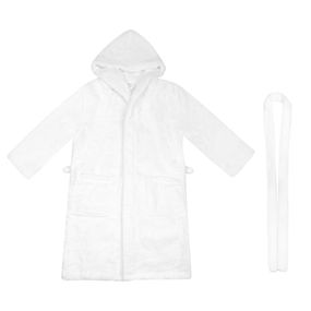 Халат Home Line 66041 Україна 9-10 років  Бавовна Білий