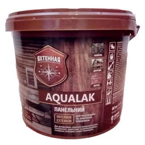 Лак Панельний AQUALAK глянцевий 1л ЯХТОВА