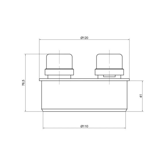 Повітряний клапан PPR каналізаційний TA Sewage 110 | Зображення 1
